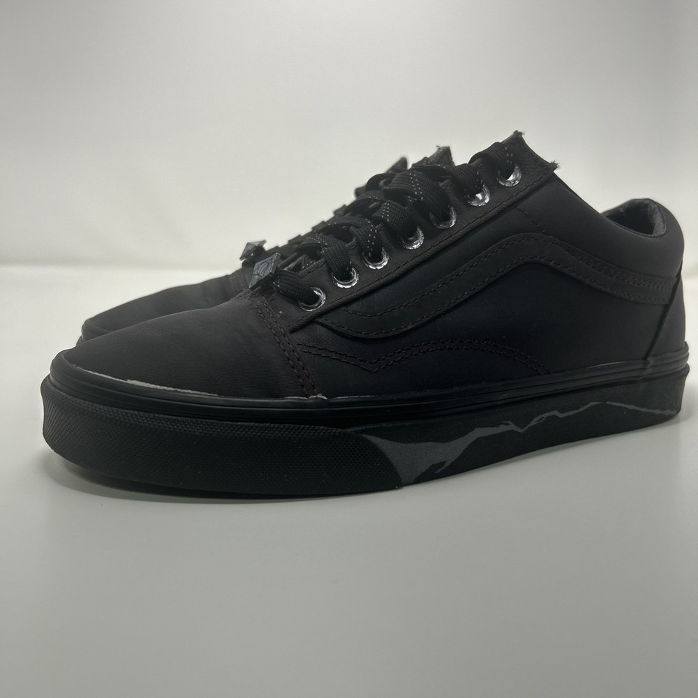 Vans Old Skool X Harry Potter 'Deathly Hallows' Men's Sz 6.5, Women's Sz 8 Black